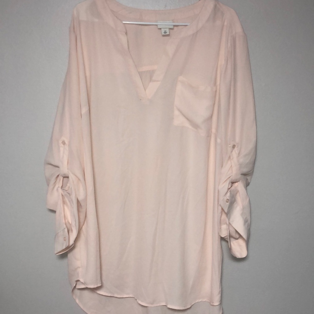 Sheer tunic